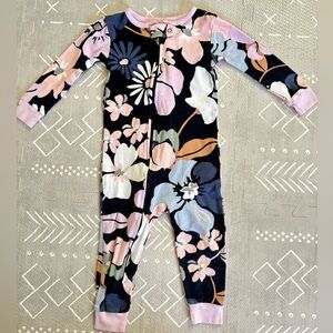 Baby Girl 1-Piece Footless Pajamas